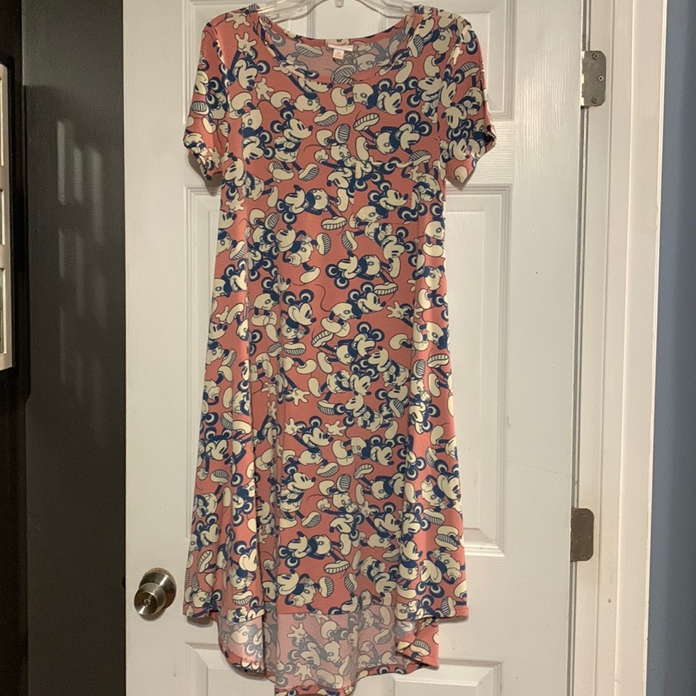 LuLaRoe Carly Mickey Mouse dress